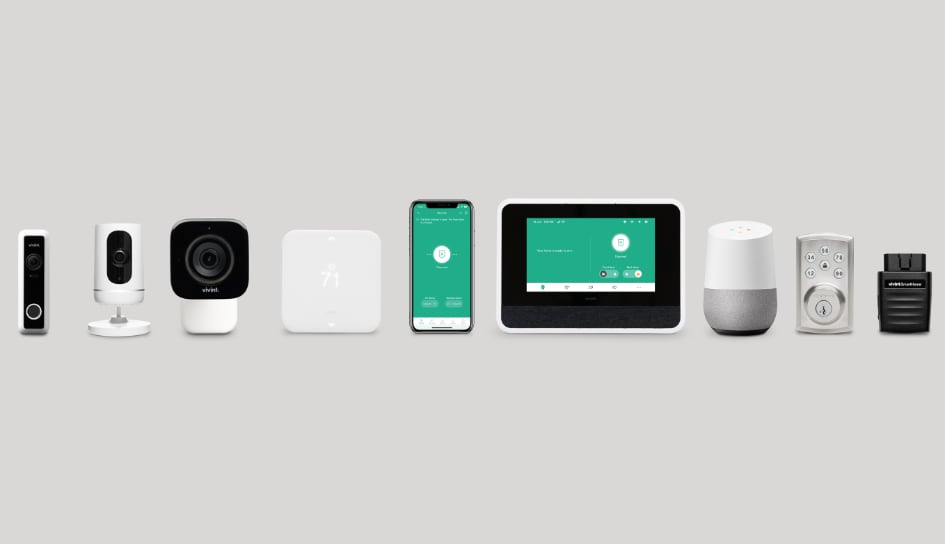 Vivint home security product line in Las Vegas